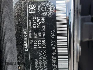 2012 Mercedes-Benz C 300 Sport z VIN WDDGF8BB4CA701042, wystawiony jako Copart lot #56506425 z przebiegiem 153 822 mil mil oraz Szkoda całkowita • Salvage title. Historia ofert i sprzedaży dostępna na DreamBid. Obrazek 13.