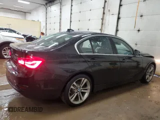 2017 BMW 3 Series 330i with VIN WBA8B9C34HK886215, listed as a Copart auction lot 87579475 with 117,658 mi miles and Clean Title. Bid and sale history available at carsss.com. Image 3.