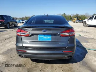 2020 Ford Fusion Titanium with VIN 3FA6P0D91LR152197, listed as a Copart auction lot 45583015 with 91,614 mi miles and Non repairable. Bid and sale history available at DreamBid. Image 6.