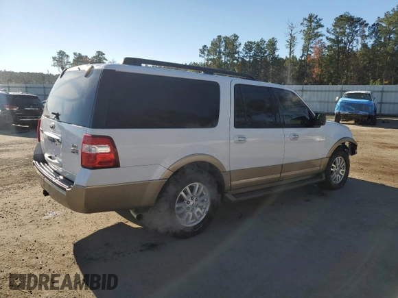 2014 Ford Expedition EL XLT with VIN 1FMJK1J55EEF48208, listed as a Copart auction lot 81636764 with 223,839 mi miles and Salvage Title. Bid and sale history available at carsss.com. Image 3.