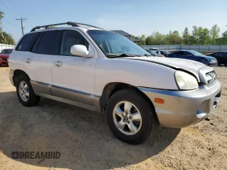 2006 Hyundai Santa Fe GLS with VIN KM8SC73D56U098592, listed as a Copart auction lot 53547375 with 189,269 mi miles and Salvage Title. Bid and sale history available at carsss.com. Image 4.