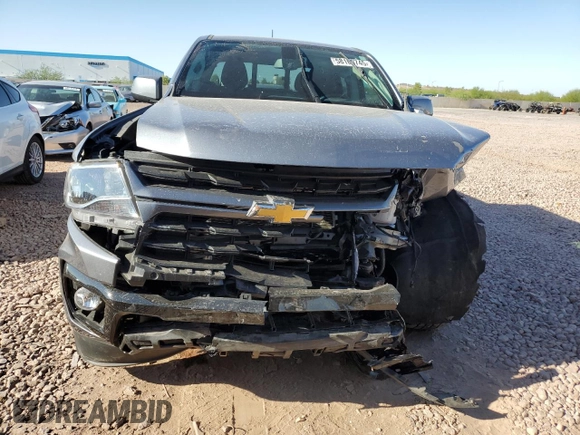2022 Chevrolet Colorado 4WD LT with VIN 1GCGTCEN8N1271286, listed as a Copart auction lot 58100745 with 31,208 mi miles and Salvage title. Bid and sale history available at DreamBid. Image 5.
