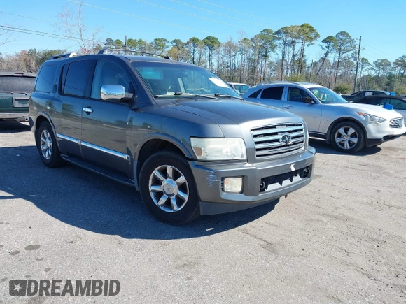2004 Infiniti QX56 with VIN 5N3AA08A54N801565, listed as a IAAI auction lot 41700837 with 145,091 mi miles. Bid and sale history available at carsss.com. Image 1.