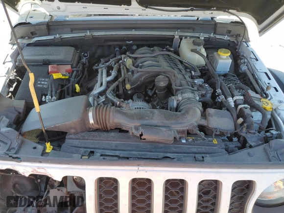 2023 Jeep Gladiator Rubicon with VIN 1C6JJTBG3PL525874, listed as a Copart auction lot 53283145 with 37,606 mi miles and Salvage Title. Bid and sale history available at carsss.com. Image 12.