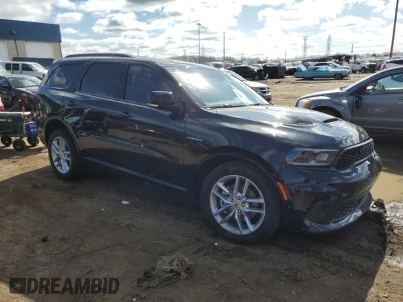 2024 Dodge Durango R/T Plus with VIN 1C4SDJCT4RC174173, listed as a Copart auction lot 50713295 with Not Provided miles and Clean Title. Bid and sale history available at DreamBid. Image 4.