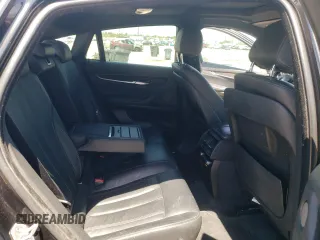 2017 BMW X6 xDrive35i with VIN 5UXKU2C36H0X46915, listed as a Copart auction lot 58133953 with 92,033 mi miles. Bid and sale history available at carsss.com. Image 10.