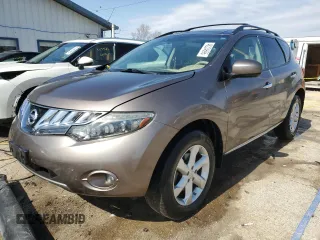 2009 Nissan Murano LE with VIN JN8AZ18W99W214380, listed as a Copart auction lot 48224695 with 146,228 mi miles and Salvage Title. Bid and sale history available at carsss.com. Image 1.