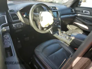 2017 Ford Explorer Sport with VIN 1FM5K8GT3HGE02494, listed as a Copart auction lot 52306555 with 106,960 mi miles and Salvage title. Bid and sale history available at DreamBid. Image 8.
