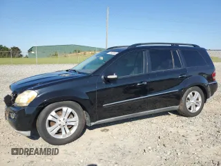 2007 Mercedes-Benz GL-Class with VIN 4JGBF71E27A271393, listed as a Copart auction lot 72500594 with 153,825 mi miles and Salvage Title. Bid and sale history available at carsss.com. Image 1.