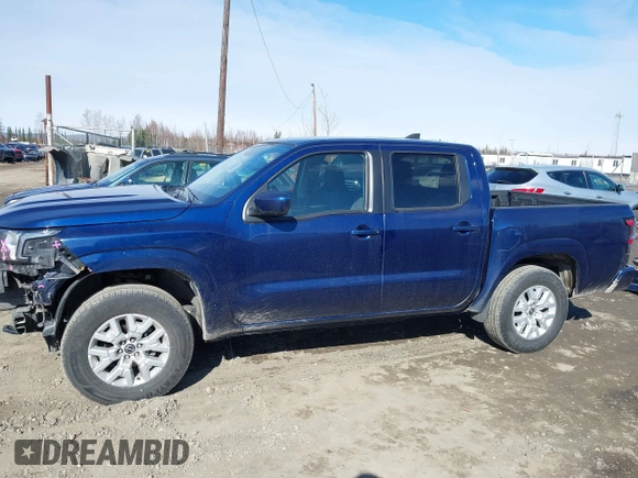 2023 Nissan Frontier PRO-4X with VIN 1N6ED1EK1PN644062, listed as a IAAI auction lot 42107233 with 35,508 mi miles. Bid and sale history available at carsss.com. Image 15.