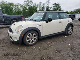 2008 MINI Hardtop S with VIN WMWMF735X8TT93951, listed as a Copart auction lot 57255895 with 107,798 mi miles and Clean Title. Bid and sale history available at DreamBid. Image 1.