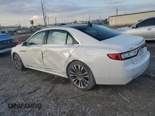 2018 Lincoln Continental Reserve with VIN 1LN6L9RP8J5611609, listed as a Copart auction lot 85163574 with 0 mi miles and Salvage Title. Bid and sale history available at carsss.com. Image 2.