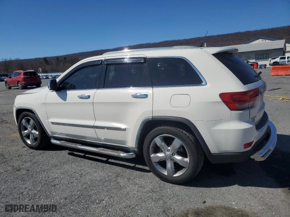 2012 Jeep Grand Cherokee Overland with VIN 1C4RJFCG4CC175502, listed as a Copart auction lot 48452945 with 157,267 mi miles and Salvage Title. Bid and sale history available at carsss.com. Image 2.