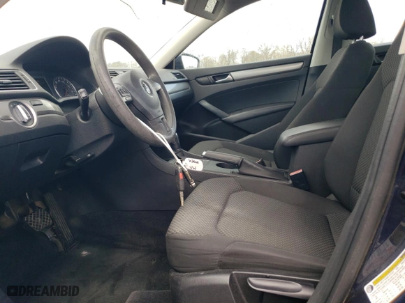 2012 Volkswagen Passat S w/Appearance with VIN 1VWAH7A36CC022681, listed as a Copart auction lot 49218175 with 202,902 mi miles and Salvage Title. Bid and sale history available at carsss.com. Image 7.
