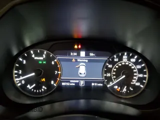 2020 Infiniti QX50 Essential z VIN 3PCAJ5M38LF117690, wystawiony jako Copart lot #53697235 z przebiegiem 88 732 mil mil oraz Szkoda całkowita • Salvage title. Historia ofert i sprzedaży dostępna na DreamBid. Obrazek 9.