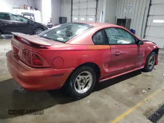 1996 Ford Mustang with VIN 1FALP4043TF202065, listed as a Copart auction lot 87761965 with 132,161 mi miles and Salvage Title. Bid and sale history available at carsss.com. Image 3.