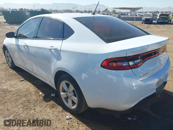 2015 Dodge Dart SXT with VIN 1C3CDFBB5FD405893, listed as a IAAI auction lot 41501242 with 91,888 mi miles. Bid and sale history available at carsss.com. Image 3.