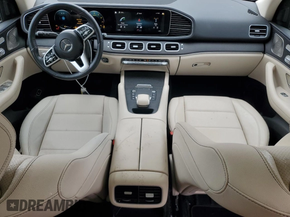 2022 Mercedes-Benz GLE 350 with VIN 4JGFB4KB3NA702157, listed as a Copart auction lot 56496935 with 49,315 mi miles and Salvage title. Bid and sale history available at DreamBid. Image 8.