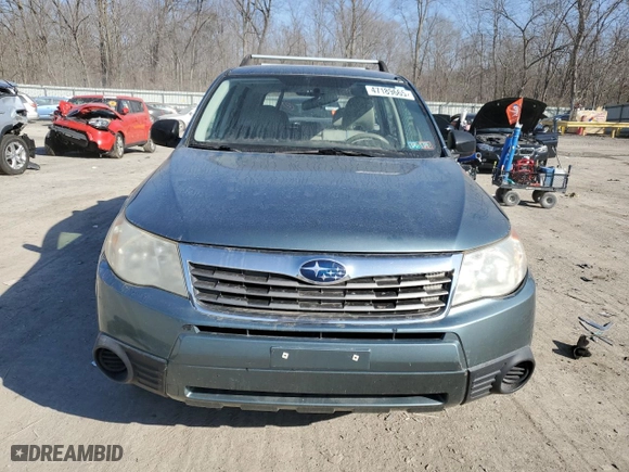 2010 Subaru Forester 2.5X with VIN JF2SH6AC5AH707502, listed as a Copart auction lot 47189665 with 164,855 mi miles and Clean Title. Bid and sale history available at carsss.com. Image 5.