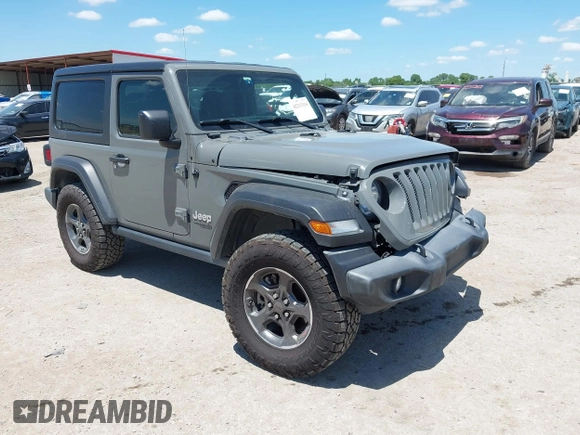 2021 Jeep Wrangler Sport S z VIN 1C4HJXAG8MW569220, wystawiony jako IAAI lot #42213316 z przebiegiem 41 284 mil mil oraz . Historia ofert i sprzedaży dostępna na DreamBid. Obrazek 1.