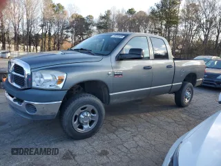 2008 Dodge Ram 2500 SLT with VIN 3D7KS28AX8G132613, listed as a Copart auction lot 48480505 with 101,615 mi miles and Clean Title. Bid and sale history available at carsss.com. Image 1.