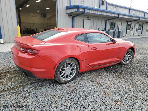 2021 Chevrolet Camaro 2LT with VIN 1G1FD1RS7M0100104, listed as a Copart auction lot 79367563 with 30,450 mi miles. Bid and sale history available at carsss.com. Image 3.