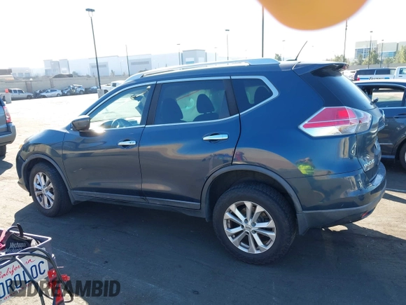 2016 Nissan Rogue SV with VIN KNMAT2MT5GP629279, listed as a IAAI auction lot 41670319 with 110,761 mi miles. Bid and sale history available at carsss.com. Image 15.