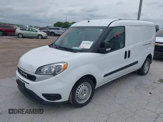 2022 Ram Promaster City Cargo with VIN ZFB636VP9N6V97974, listed as a IAAI auction lot 42502684 with 53,839 mi miles and . Bid and sale history available at DreamBid. Image 2.
