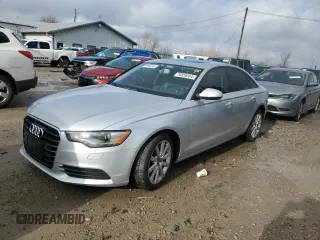 2015 Audi A6 2.0T Premium with VIN WAUFFAFC9FN015461, listed as a Copart auction lot 84965344 with 100,317 mi miles and Salvage Title. Bid and sale history available at carsss.com. Image 1.