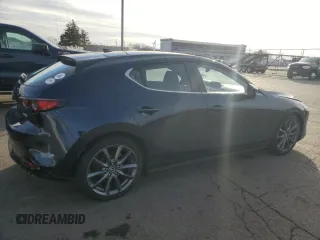 2019 Mazda 3 with VIN JM1BPALM3K1108909, listed as a Copart auction lot 44447385 with 109,442 mi miles and Salvage title. Bid and sale history available at DreamBid. Image 3.