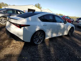 2022 Lexus IS 500 F Sport Performance with VIN JTHAP1D20N5001997, listed as a Copart auction lot 73356284 with 27,321 mi miles and Non repairable. Bid and sale history available at DreamBid. Image 3.