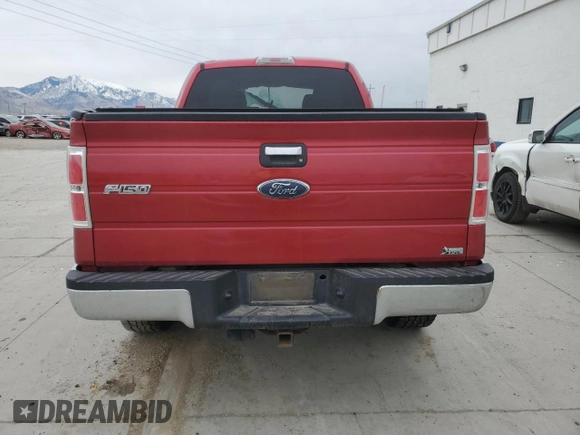 2010 Ford F-150 XL with VIN 1FTFW1EV9AFB54028, listed as a Copart auction lot 44244155 with 158,050 mi miles and Salvage Title. Bid and sale history available at carsss.com. Image 6.