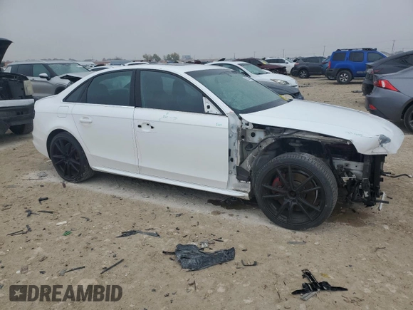 2013 Audi S4 Prestige with VIN WAUKGAFL6DA192503, listed as a Copart auction lot 82304814 with 120,523 mi miles and Salvage Title. Bid and sale history available at carsss.com. Image 4.