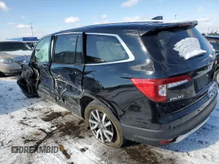 2021 Honda Pilot EX-L with VIN 5FNYF6H53MB102839, listed as a Copart auction lot 44571005 with 157,614 mi miles and Non Repairable. Bid and sale history available at DreamBid. Image 2.