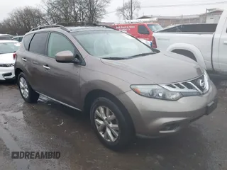 2011 Nissan Murano SL with VIN JN8AZ1MU1BW054649, listed as a IAAI auction lot 41552105 with 231,535 mi miles and . Bid and sale history available at DreamBid. Image 1.