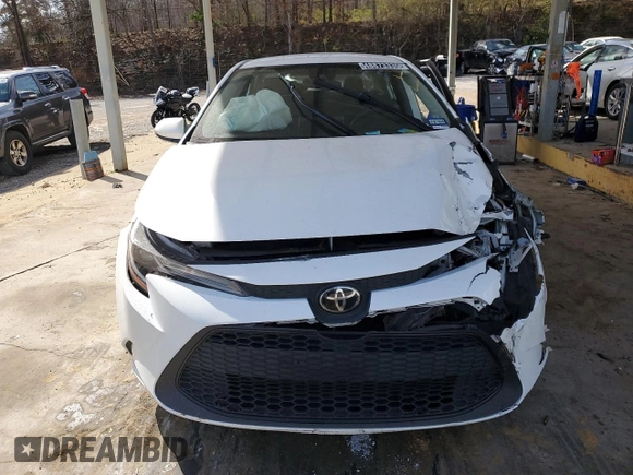 2021 Toyota Corolla LE with VIN 5YFEPMAE1MP181172, listed as a Copart auction lot 48873335 with 98,284 mi miles and Clean Title. Bid and sale history available at carsss.com. Image 5.