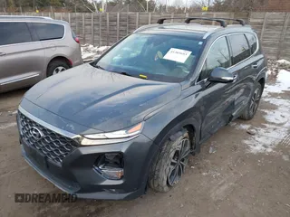 2020 Hyundai Santa Fe Limited with VIN 5NMS5CAA9LH257732, listed as a IAAI auction lot 41303693 with 112,026 mi miles. Bid and sale history available at carsss.com. Image 17.