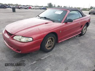 1995 Ford Mustang with VIN 1FALP4447SF232808, listed as a IAAI auction lot 42625098 with 120,920 mi miles and . Bid and sale history available at DreamBid. Image 2.