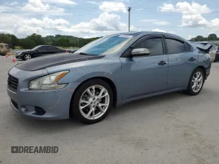 2012 Nissan Maxima SV with VIN 1N4AA5AP6CC803964, listed as a Copart auction lot 64063465 with 211,867 mi miles and Salvage title. Bid and sale history available at DreamBid. Image 1.