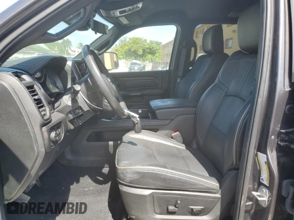2022 Ram 2500 Limited with VIN 3C6UR5TLXNG314615, listed as a Copart auction lot 55110865 with 18,511 mi miles and Salvage title. Bid and sale history available at DreamBid. Image 7.