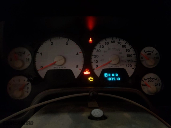 2007 Dodge Ram 2500 Laramie with VIN 1D7KS28A07J585460, listed as a Copart auction lot 88041955 with 183,513 mi miles and Salvage Title. Bid and sale history available at carsss.com. Image 9.