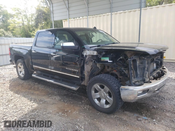 2014 Chevrolet Silverado 1500 LTZ with VIN 3GCUKSEC8EG484867, listed as a Copart auction lot 51838325 with 99,402 mi miles and Salvage Title. Bid and sale history available at carsss.com. Image 4.