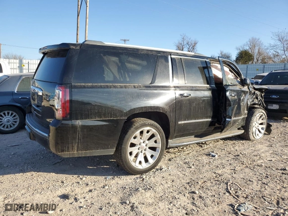 2016 GMC Yukon XL Denali with VIN 1GKS1HKJXGR443700, listed as a Copart auction lot 85327284 with 115,015 mi miles and Salvage Title. Bid and sale history available at carsss.com. Image 3.