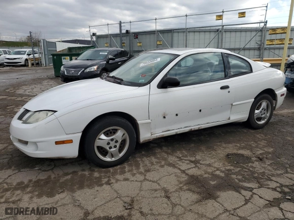 2005 Pontiac Sunfire with VIN 3G2JB12F05S106961, listed as a Copart auction lot 79533064 with 123,647 mi miles and Salvage Title. Bid and sale history available at carsss.com. Image 1.