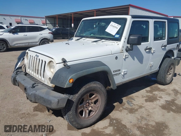 2016 Jeep Wrangler Unlimited Sport RHD with VIN 1C4BJWKG8GL307220, listed as a IAAI auction lot 41646544 with 201,199 mi miles and . Bid and sale history available at DreamBid. Image 17.