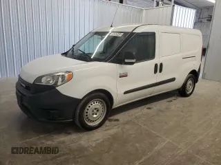 2019 Ram ProMaster City Cargo Tradesman with VIN ZFBHRFAB3K6M04537, listed as a Copart auction lot 46893645 with 159,435 mi miles and Clean Title. Bid and sale history available at carsss.com. Image 1.