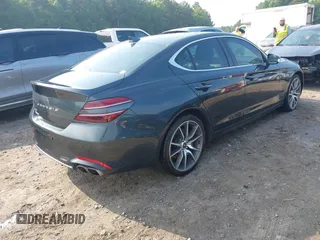 2022 Genesis G70 2.0T with VIN KMTG34TA2NU089251, listed as a IAAI auction lot 42549771 with 49,678 mi miles and . Bid and sale history available at DreamBid. Image 4.