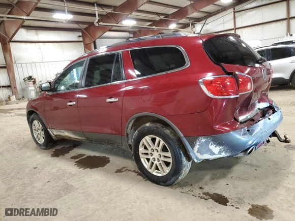 2008 Buick Enclave CX with VIN 5GAER13728J300284, listed as a Copart auction lot 48913565 with 262,331 mi miles and Clean Title. Bid and sale history available at carsss.com. Image 2.