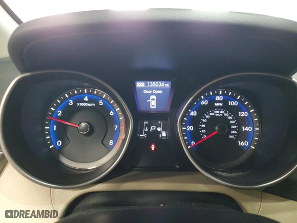 2014 Hyundai Elantra GT with VIN KMHD35LH3EU159503, listed as a Copart auction lot 42646805 with 135,034 mi miles and Salvage Title. Bid and sale history available at carsss.com. Image 9.