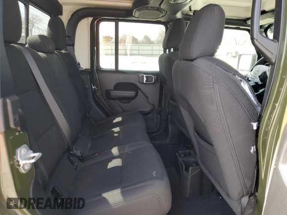 2023 Jeep Gladiator Freedom with VIN 1C6HJTAG9PL543165, listed as a Copart auction lot 47761235 with 43,614 mi miles and Salvage title. Bid and sale history available at DreamBid. Image 10.